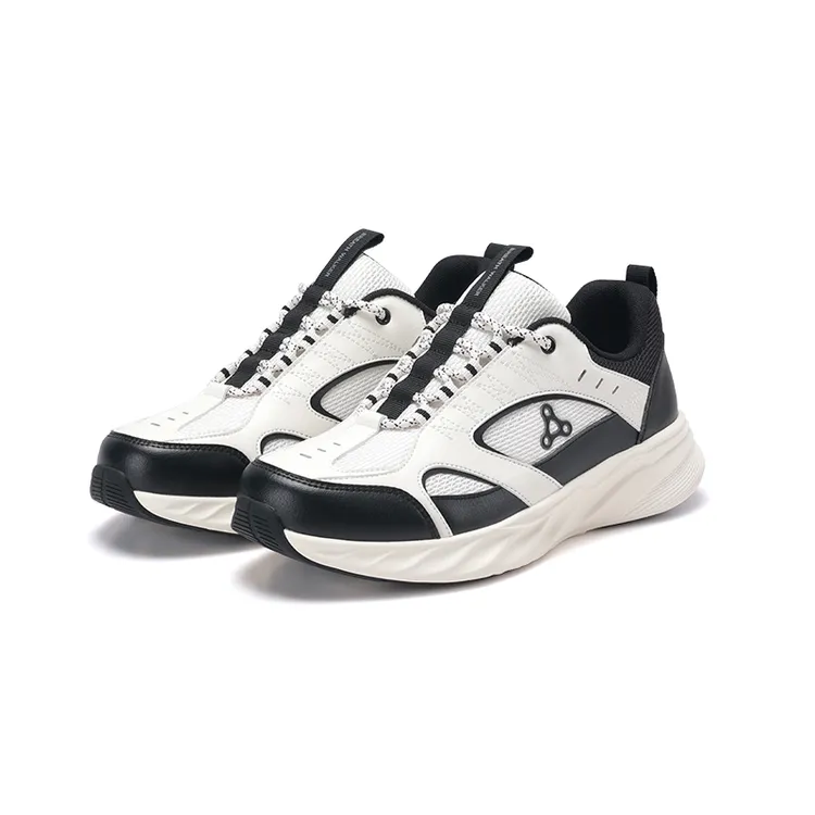 足行健网面舒适时尚厚底中老年高血压磁疗按摩鞋