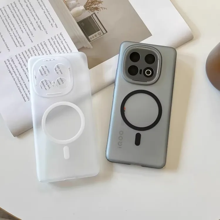 超薄肤感适用iqoo13手机壳磁吸磨砂iqoo12pro全包防摔iqoo11s硬壳