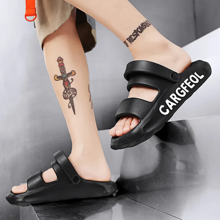 2025夏季主推爆款一字拖鞋沙滩凉鞋一字防滑增高拖鞋潮鞋子轻便