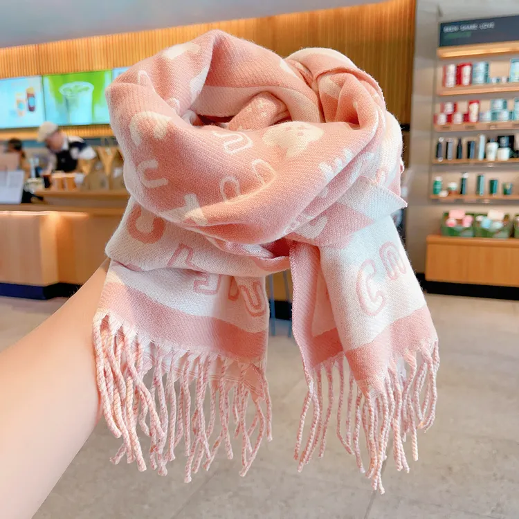 儿童卡通小熊长款围巾秋冬新款女童加厚保暖围脖女孩防风防寒脖套