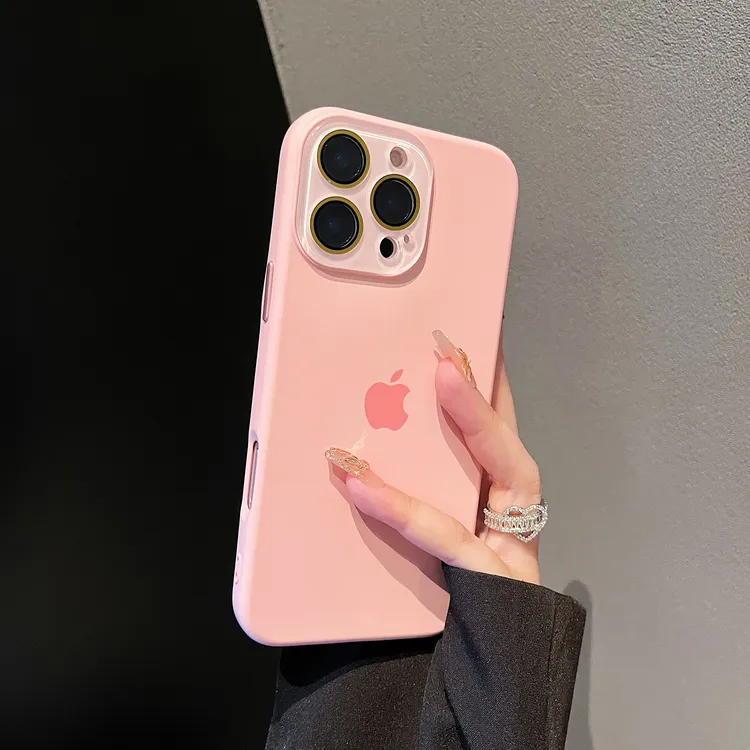 液态硅胶全包镜头适用苹果16promax手机壳小众iPhone15极简14个性