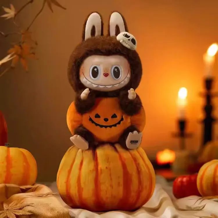 【现货速发】万圣节公仔坐坐派南瓜毛绒搪胶南瓜怪怪狂欢背包挂件