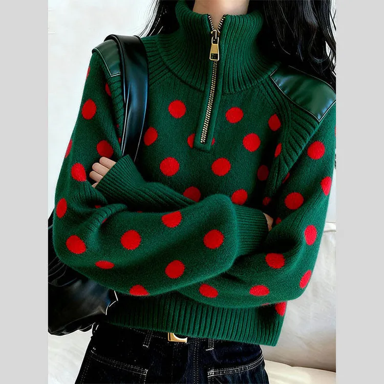 设计感慵懒高级感针织毛衣女款2025冬季新款爆款可外穿内搭上衣女