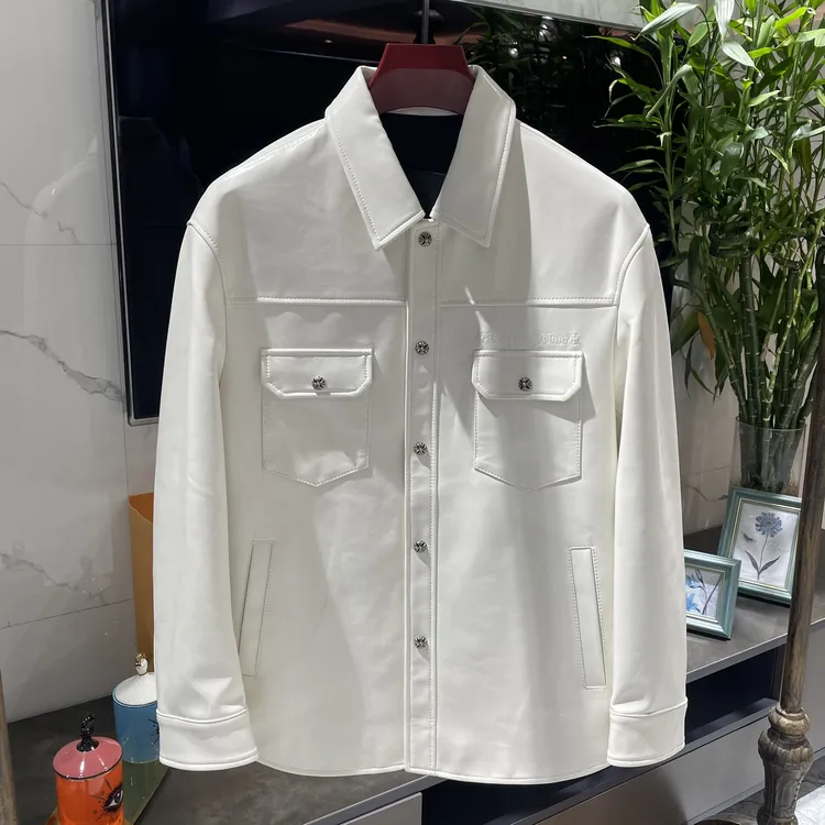 【孟璐高端·轻奢男装】LL｜MENGLU2025｜高端欧货羊皮外套