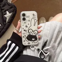 284K个性米菲兔适用苹果iphone小米15防摔vivo华为oppo手机壳女