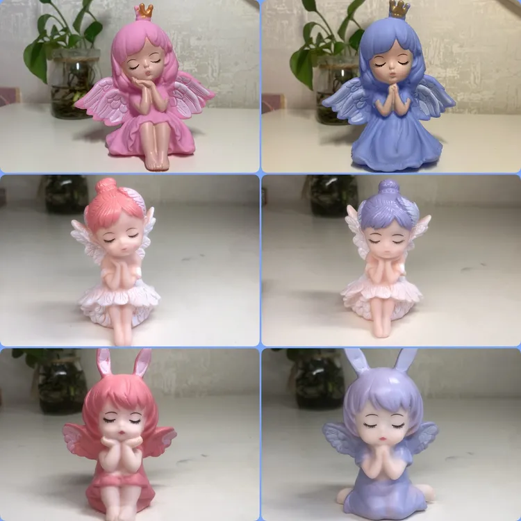 【追艺】安妮宝贝蜜雪儿网红摆件手工diy 创意可爱烘焙蛋糕装饰公仔