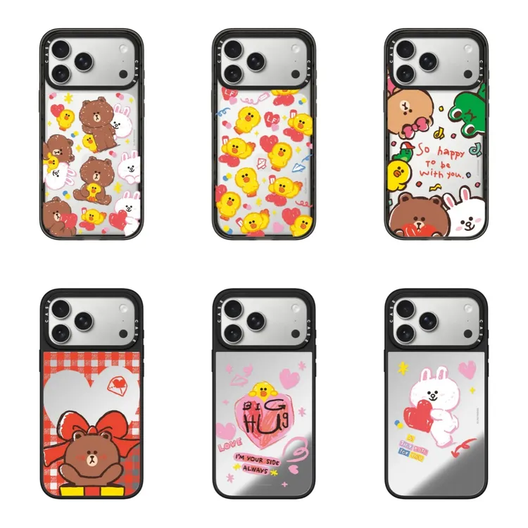 熊LINE FRIENDS可妮兔iPhone17ProMax手机壳适用苹果16Pro可爱