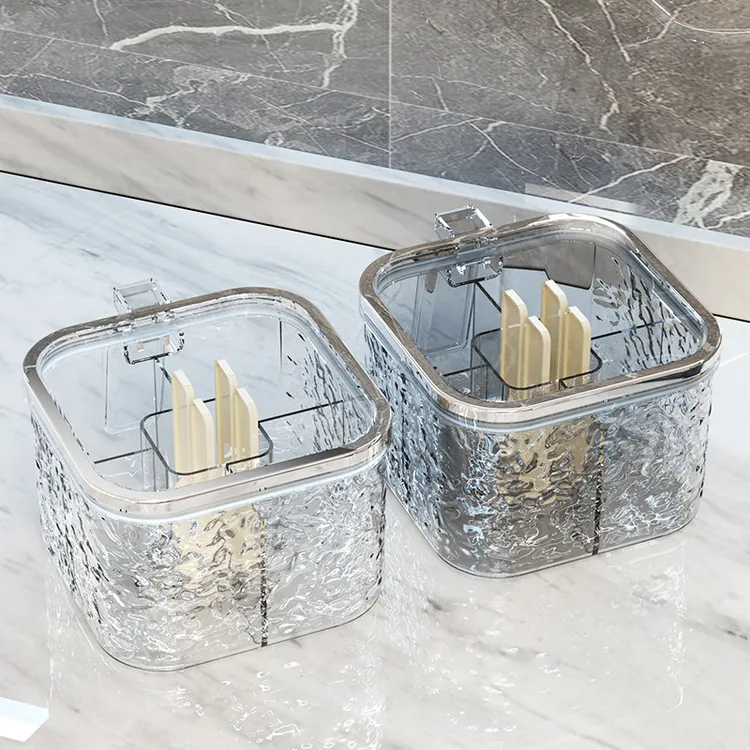 轻奢调料盒带勺子家用厨房组合套装盐罐味精调料瓶塑料佐料调味罐