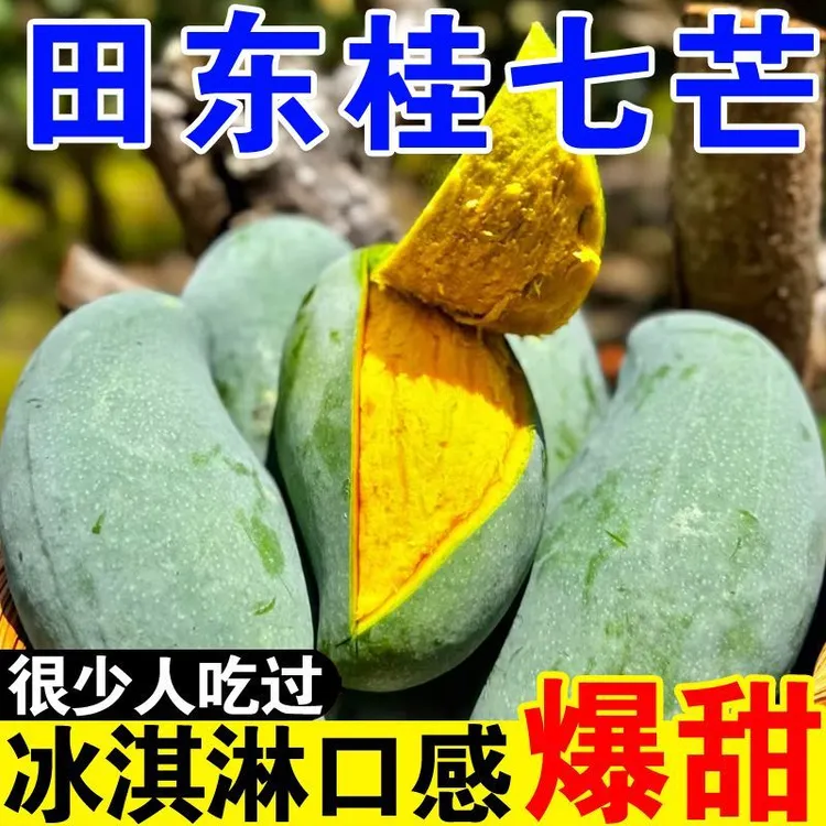 【老树生态微花果】正宗广西田东桂七芒果中小果九斤包邮实惠