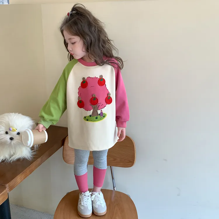 女童秋装2025新款套装洋气儿童装秋季卫衣运动宝宝春秋款时髦炸街