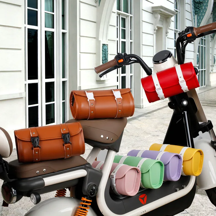 电动车前置挂物包通用骑行储物包雅迪爱玛台铃电动车挂包