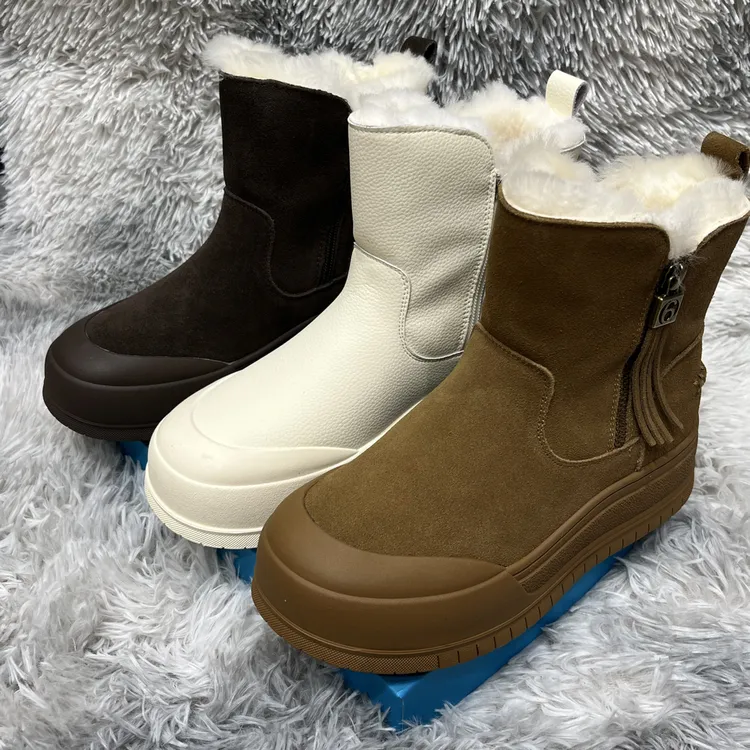 时尚保暖雪地靴吸震加厚冬季百搭