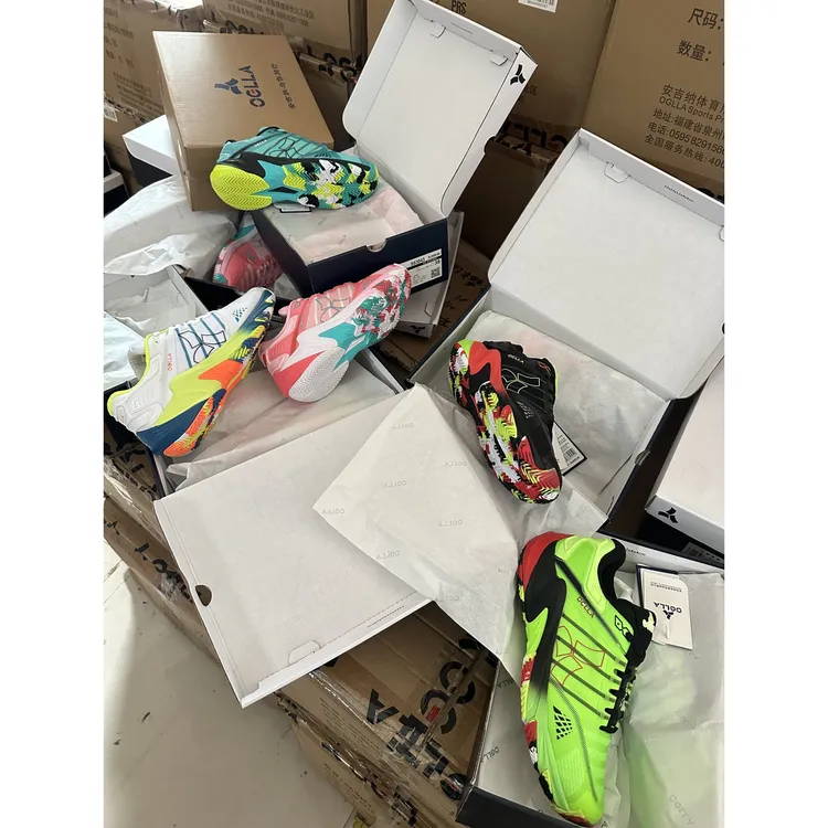 （懂你鞋业）安吉娜爆款网羽鞋高端专业短跑情侣运动跑鞋轻便透气