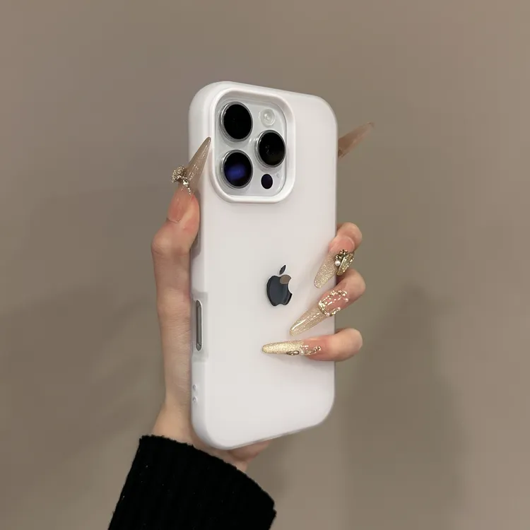 简约磨砂果冻适用苹果16promax手机壳时尚iphone15二合一14个性17商品图