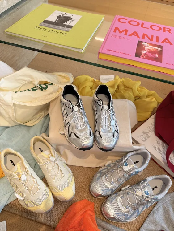  宝小姐2025夏季新款韩版潮酷机能风时尚百搭休闲鞋7800-1762