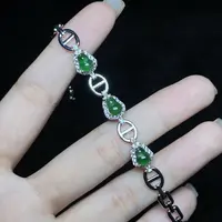 【小北好物】翡翠葫芦手链约4*5mm3颗面【多样性发一件】2QS34X32