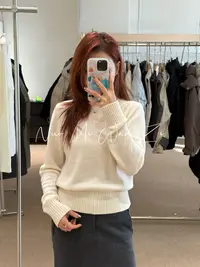 【YS】儿童韩版百搭针织马到成功套头亲子毛衣（冬款）WZJ-54173