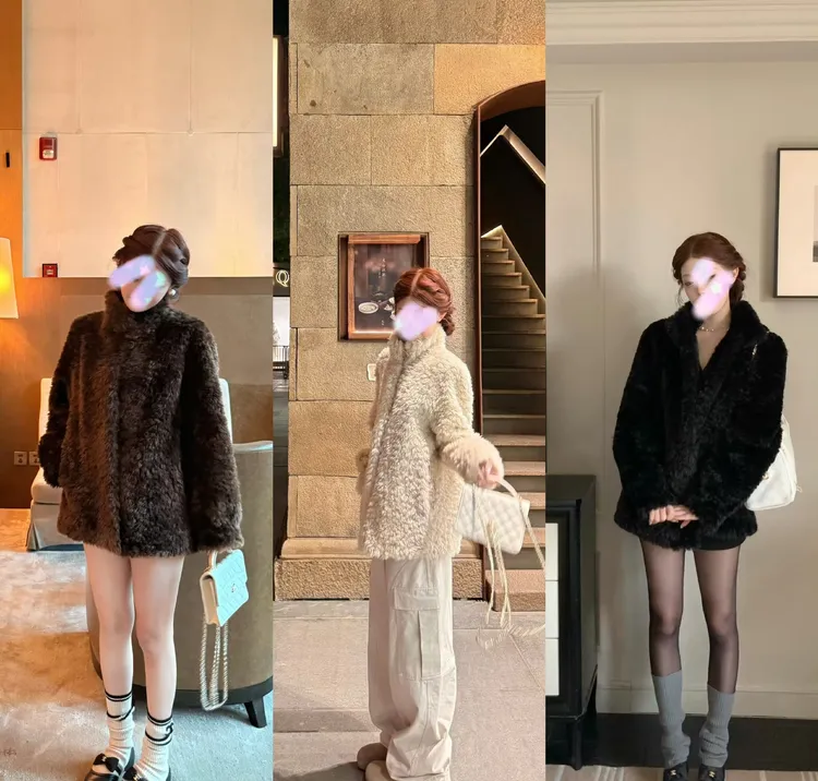 2025秋冬季富人区4.0女流行高级独特短款外套洋气气质宽松上衣