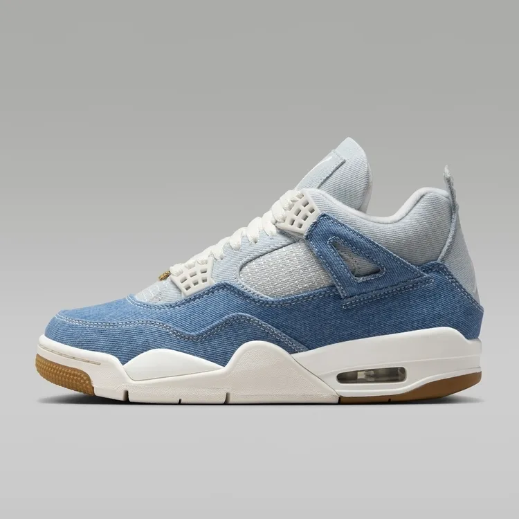 nike耐克2025牛仔aj4 Retro跑者美学乔丹篮球鞋IB6716-100