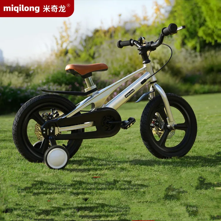 镁合金儿童自行车12-14-16-18寸男孩女孩脚踏单车带辅助轮户外车商品图