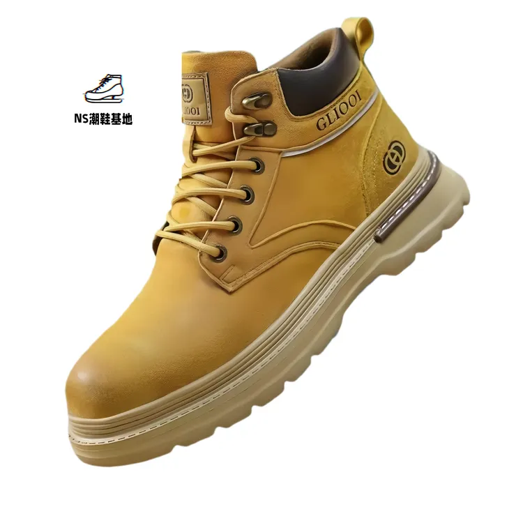 UNO男女鞋马丁靴高帮潮鞋金属时尚修面皮减震厚款休闲风