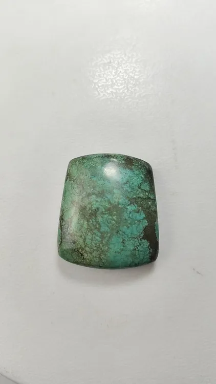 绿松石平安无事牌尺寸卡31.6*26.4*8.9mm