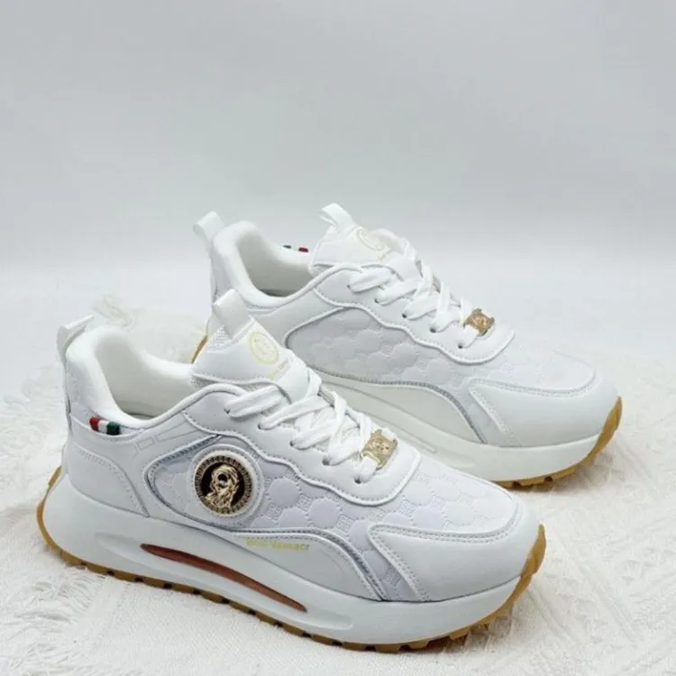 跨境休闲运动鞋女四季经典单鞋皮面百搭轻奢时尚百搭防滑跑鞋