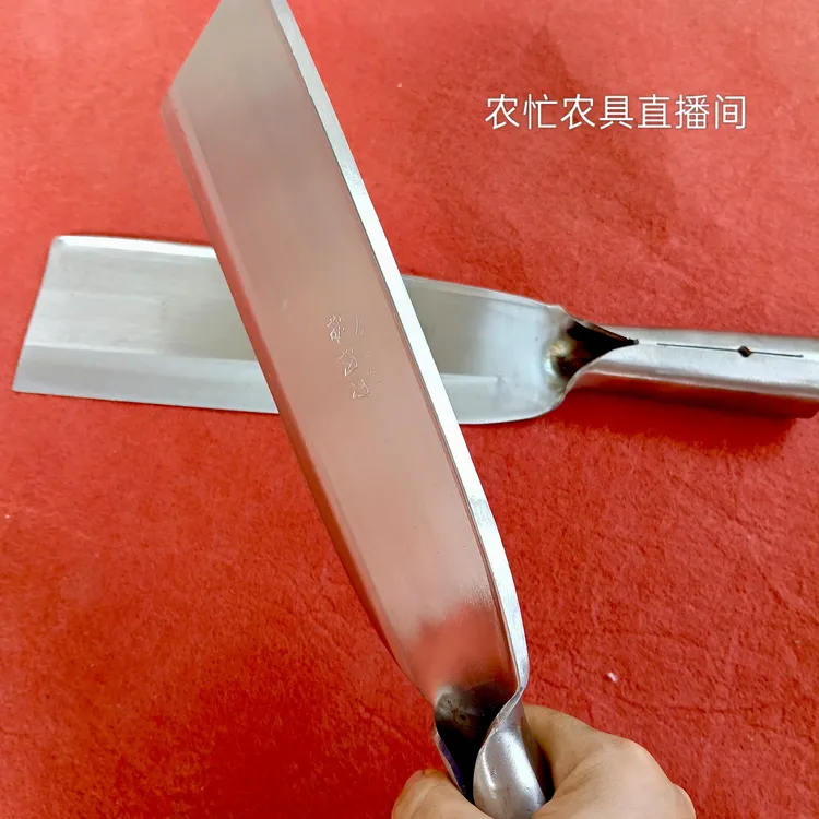 铬钢锻打柴刀一体成型锋利耐用砍柴砍树开荒开路柴刀直板刀农具