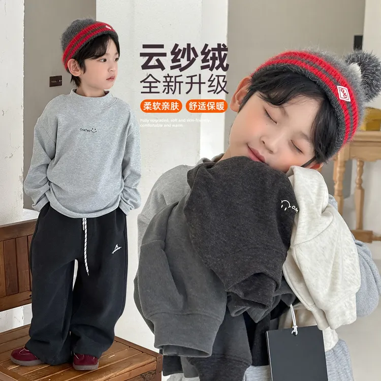 儿童打底衫男童T恤冬款2025秋新款秋冬装 BAO25055 悠悠童话童装