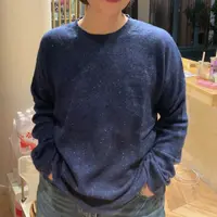 星空感软糯羊绒衫
