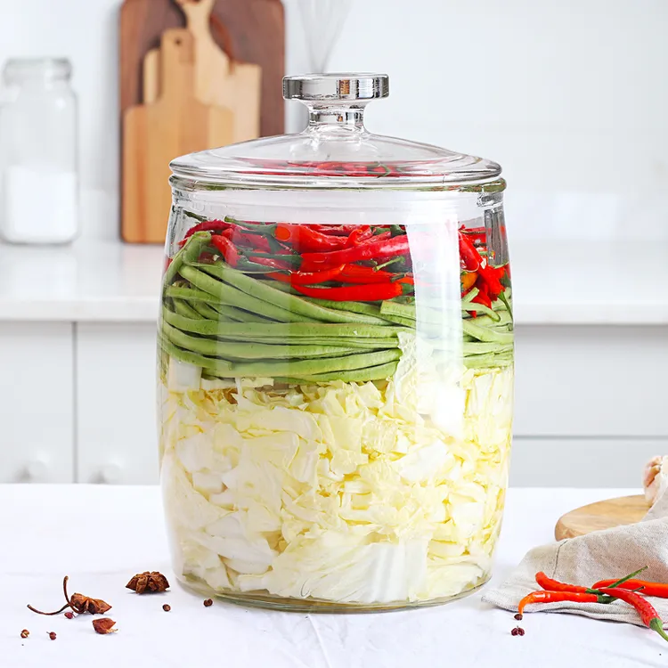 8.5斤家用玻璃密封罐泡菜坛子五谷杂粮防虫防潮陈皮茶叶大米桶