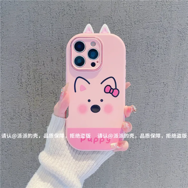 金属小胖妹适用苹果17/iPhone/华为荣耀/VIVO/OPPO/小米手机壳潮