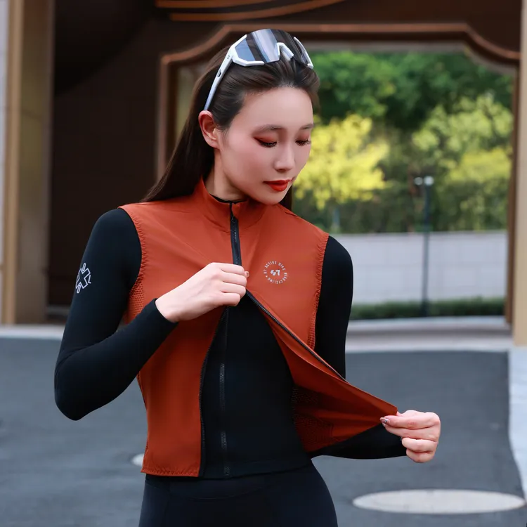 H7「秋季新品-秋款流影马甲」防风透气防泼水轻量化骑行男士女士