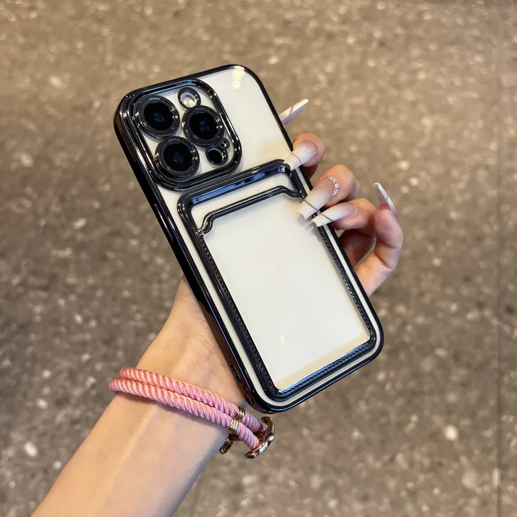 飞虎胜新款电镀卡包2025适用iPhone16promax苹果15手机壳17全包13商品图