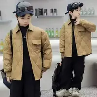 【米果妈】儿童2025冬季新款轻薄羽绒校服神器B4348