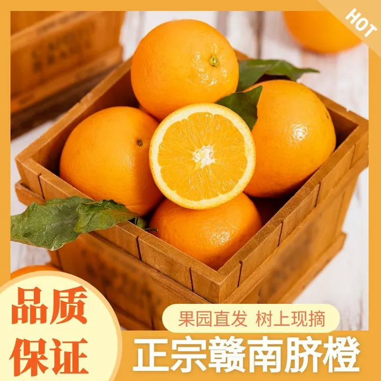 正宗赣南脐橙原产地直发皮薄香甜多汁5斤10斤20斤