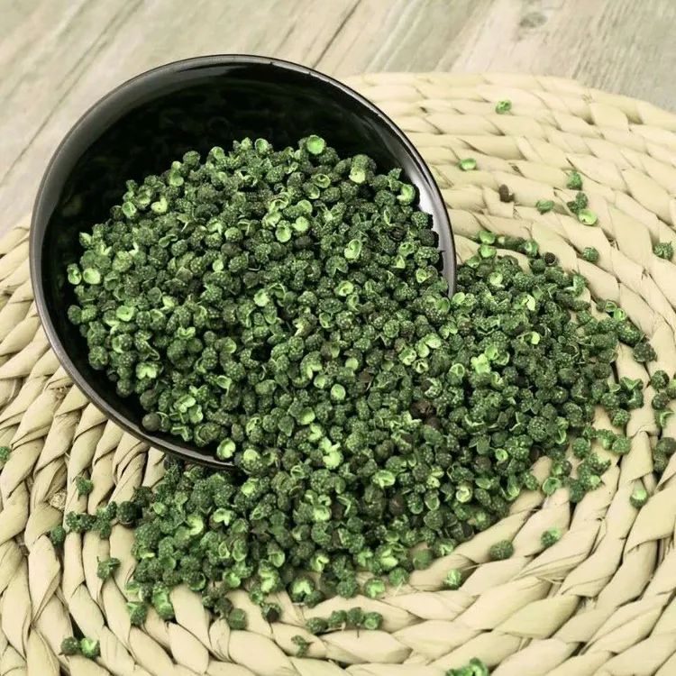 四川产地汉源直供花椒青麻椒特麻特香天然颗粒火锅调味料