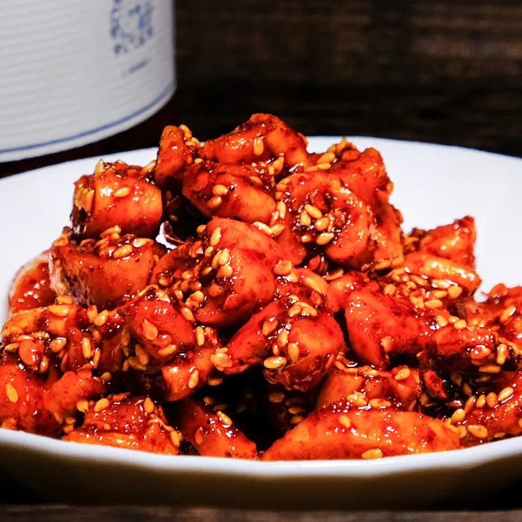 四川特产甜辣红油萝卜干麻辣香辣川味嘎嘣脆手工下饭菜萝卜丁