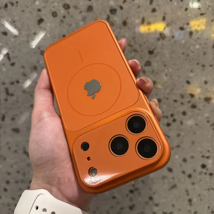 秒变17肤感磁吸手机壳适用iPhone17Promax护镜玻璃15苹果16硬壳14