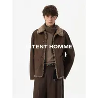 INTENT 托卡皮毛一体冬季外套加厚保暖夹克双面可穿贵气高级巴恩