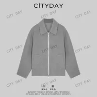 CityDay【楠哥】古典庄园·黑标定制高级感中性老钱夹克外套男 082