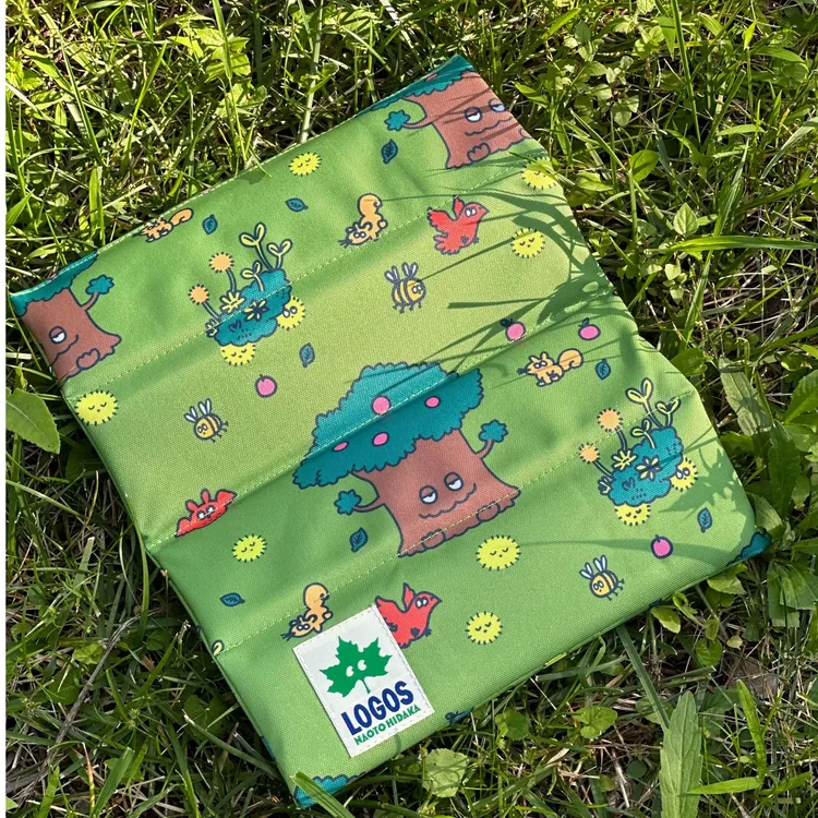 Logos日本logos户外露营垫子单人垫子小椅垫便携垫子