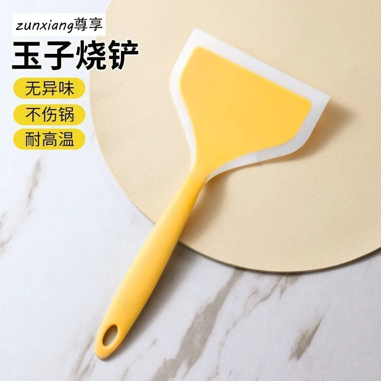 玉子烧硅胶铲耐高温不粘锅烙饼专用铲子厨房家用炒菜锅铲商品图