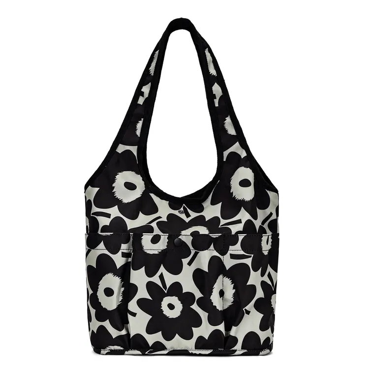 新款单肩包托特包女包上班通勤简约手提包印花休闲百搭包包女包