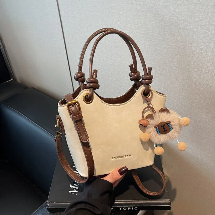 2025新款通勤百搭大容量小包包背包夏季女款女士斜挎包女包水桶包