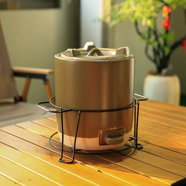 四代富强炉草木绿围炉煮茶炉火锅炉