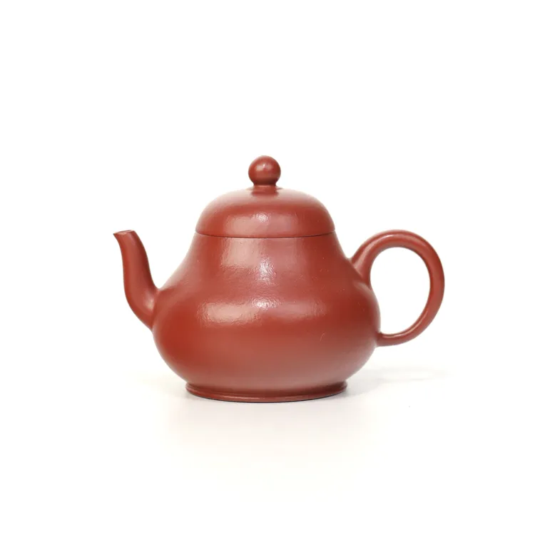 十二有你ZY高梨130cc原矿朱泥大红袍紫砂壶独饮茶具全手工光素器