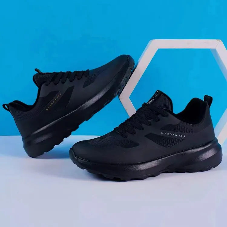 男士秋季皮面百搭超轻软底民族风软底系带透气运动休闲鞋