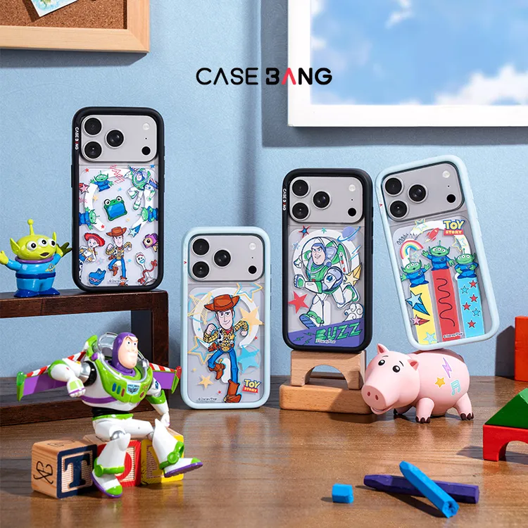 CASEBANG玩具总动员联名出彩壳适用苹果iPhone17pm/pro防摔手机壳