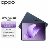 【抖音政府补贴】OPPO Pad 3 网红平板电脑电子学生游戏柔光屏官方